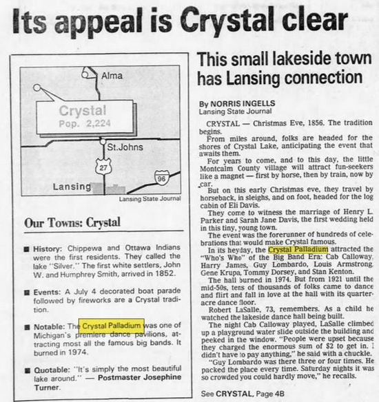 Crystal Palladium - July 1987 Retrospective